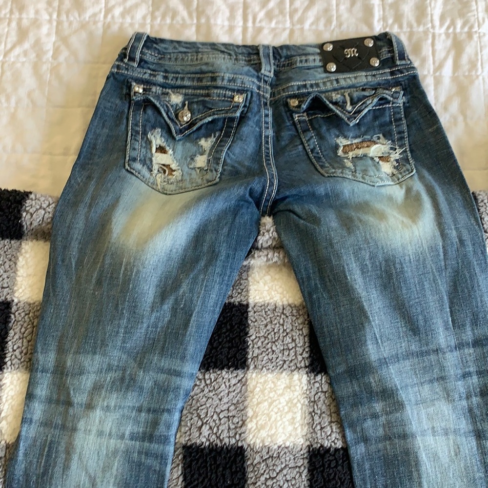 Cuffed Skinny Miss Me Jeans